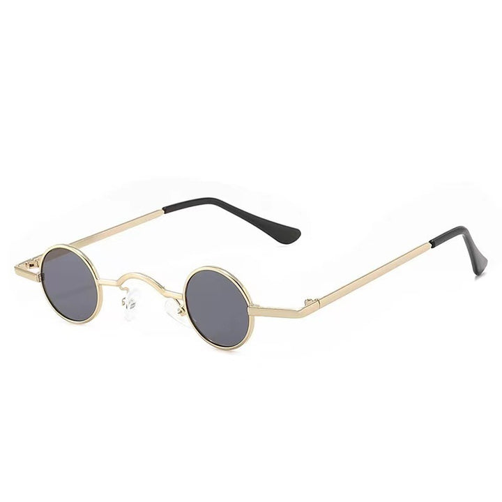 Damen Runde Sonnenbrille im Vintage-Stil Karnz