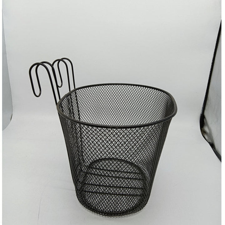 Mesh-Front-Fahrradkorb mit Über-den-Lenker-Haken Karnz