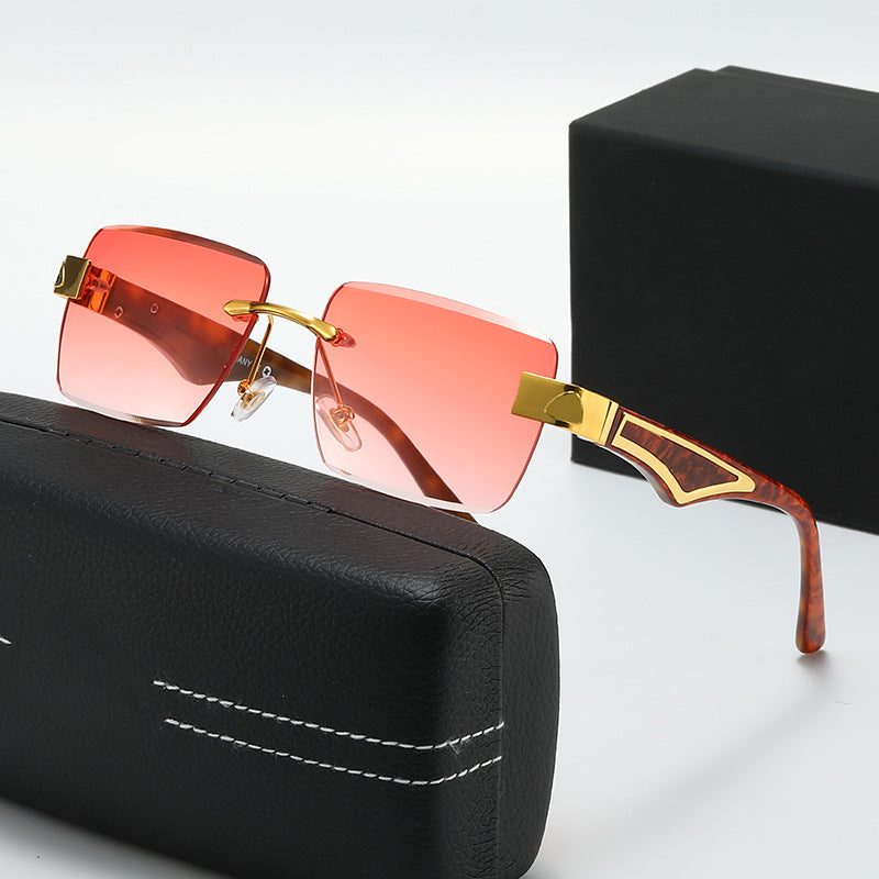 Damen modische Brille mit quadratischem Rahmen Karnz