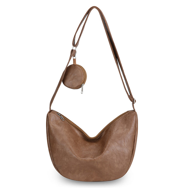 Stylische Vintage Schultertasche Karnz
