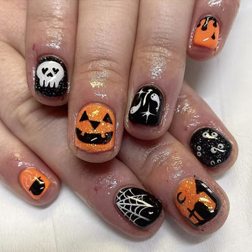 Verspielt Halloween Nagel Kunst Set Karnz