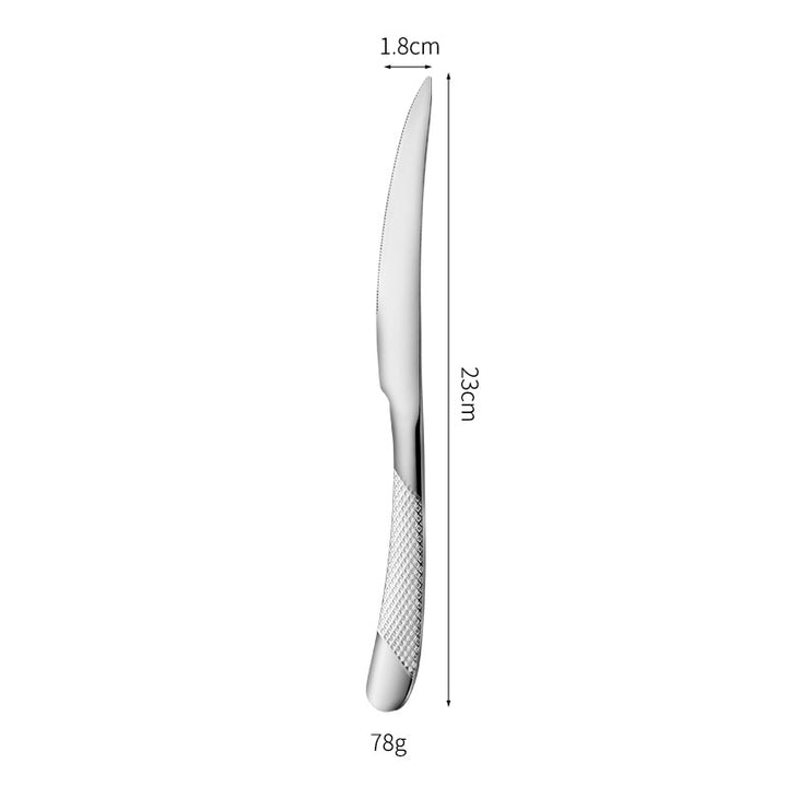 Feines und Elegantes Tafelmesser mit Rutschfestem Griff Karnz