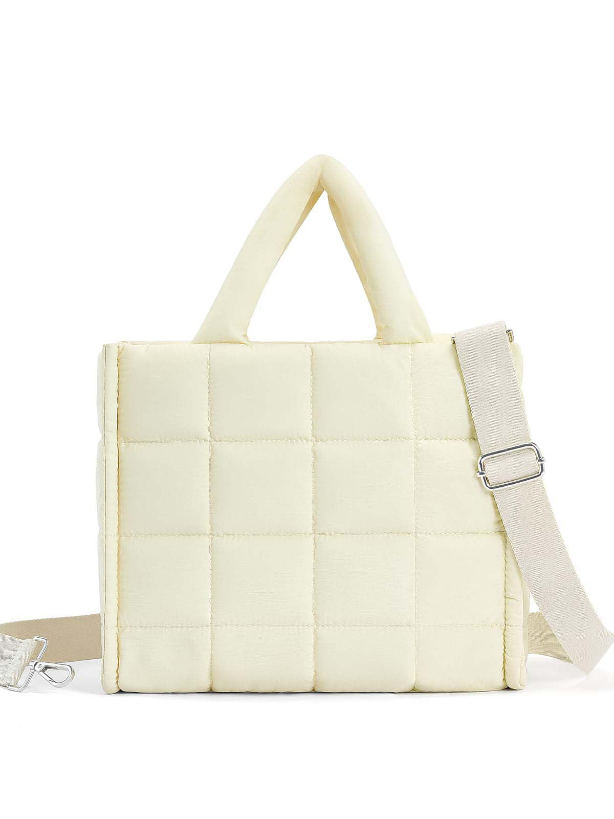 Damen modische Schultertasche mit gepolstertem Design Karnz