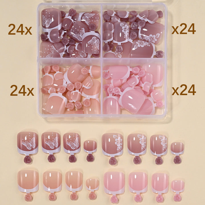 Variety Press-On-Nagelspitzen-Set Karnz