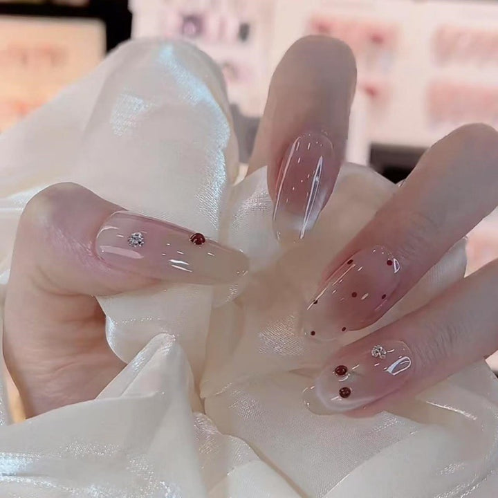 Künstlerische Lange Gel-Nagelverlängerungen