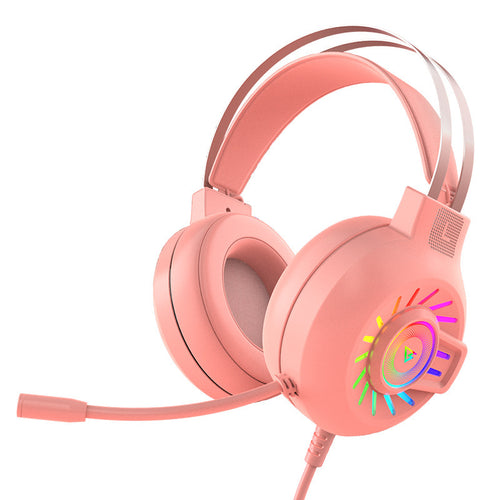 RGB-Beleuchtetes Gaming-Headset mit Geräuschunterdrückendem Mikrofon Karnz