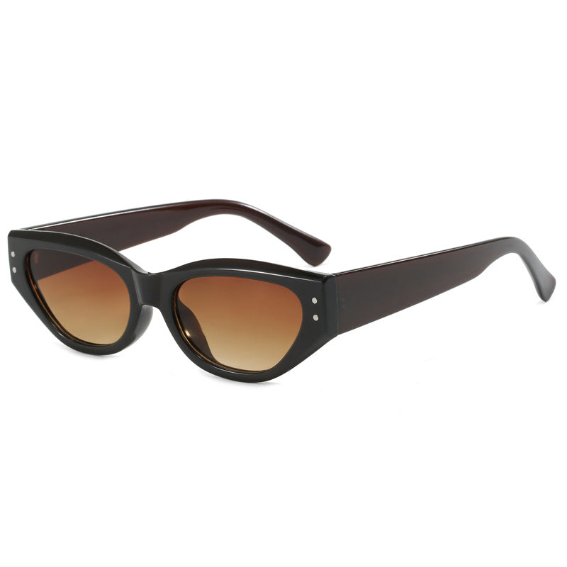 Damen Stylische Cat-Eye-Sonnenbrille mit hochwertigem Design Karnz