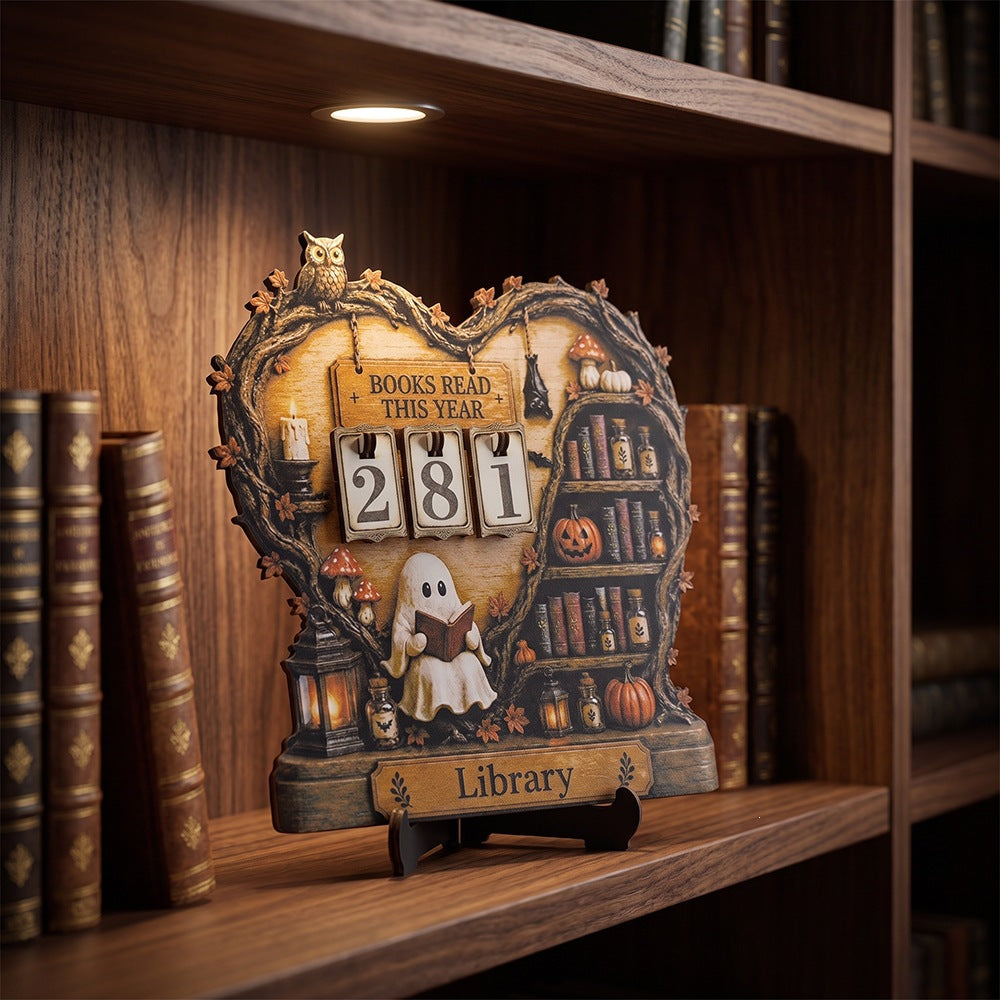 Dekorativer Bücherzähler Karnz