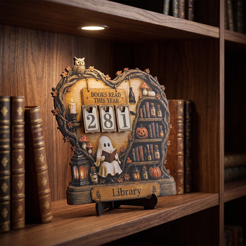 Dekorativer Bücherzähler Karnz