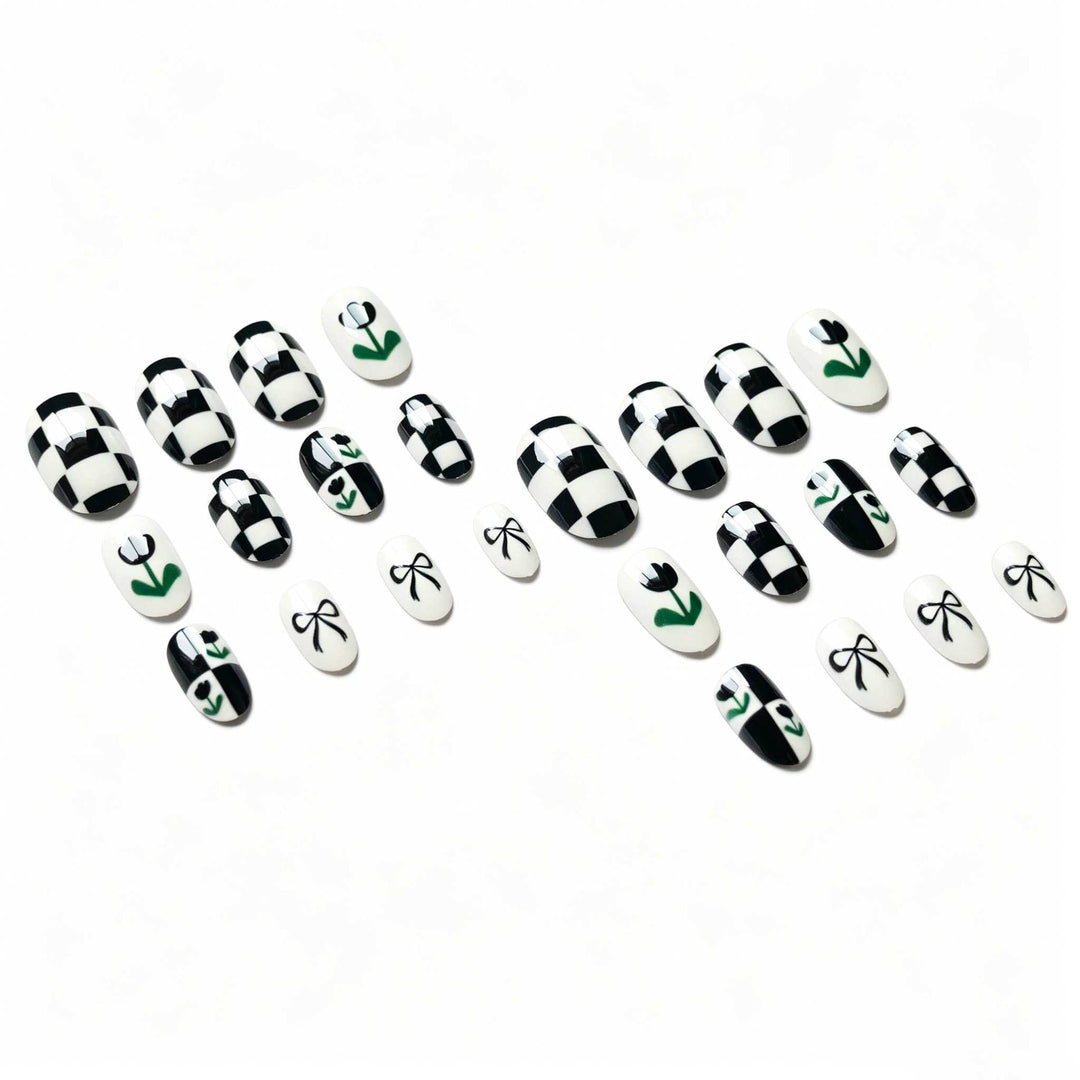 Künstlerisches Gel-Nageldesign