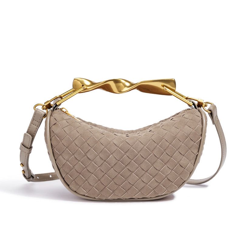 Skulptierte Griff Mini-Handtasche Karnz