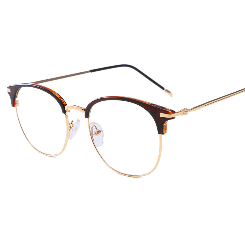 Damen modische cat-eye Brille mit filigranem Metallrahmen Karnz