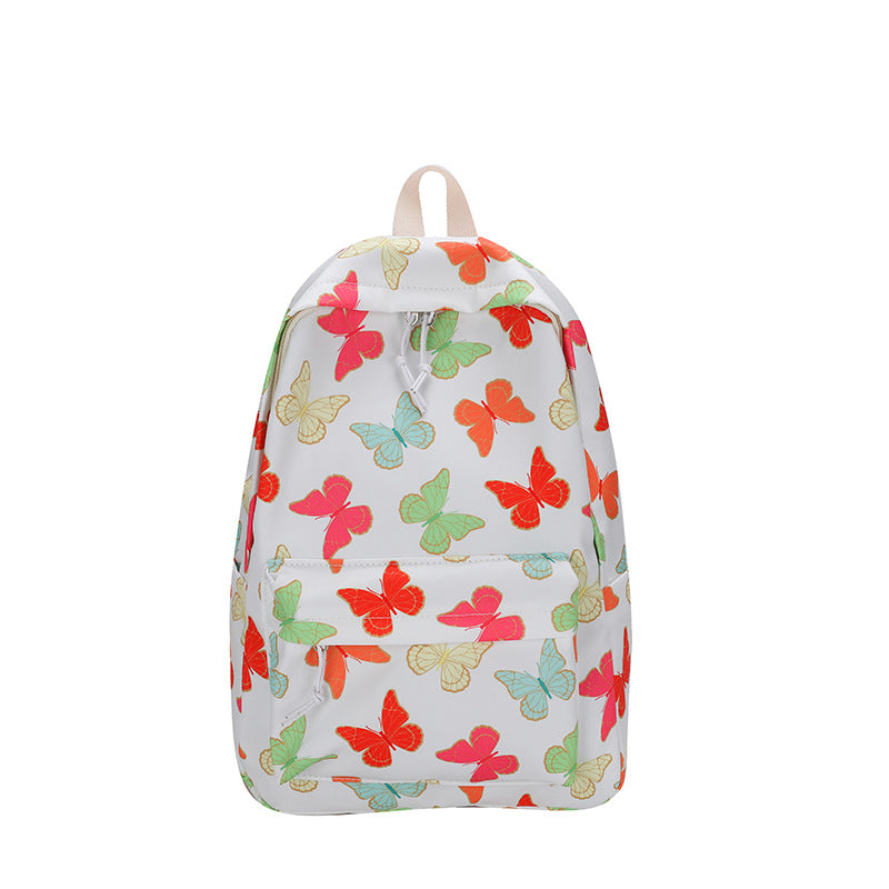 Lebhafte Schmetterlingsmuster-Rucksack Karnz