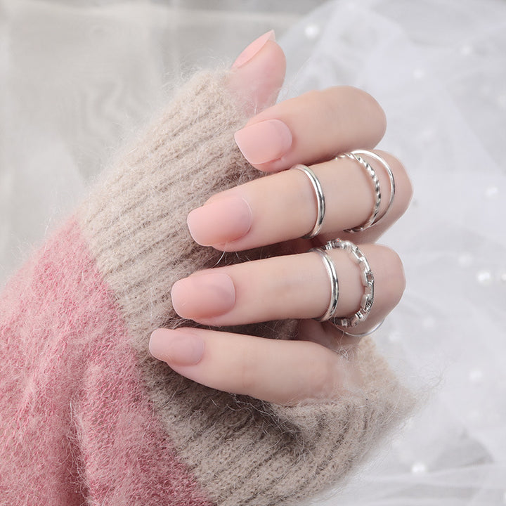 Matte Press-On Nagelset Karnz