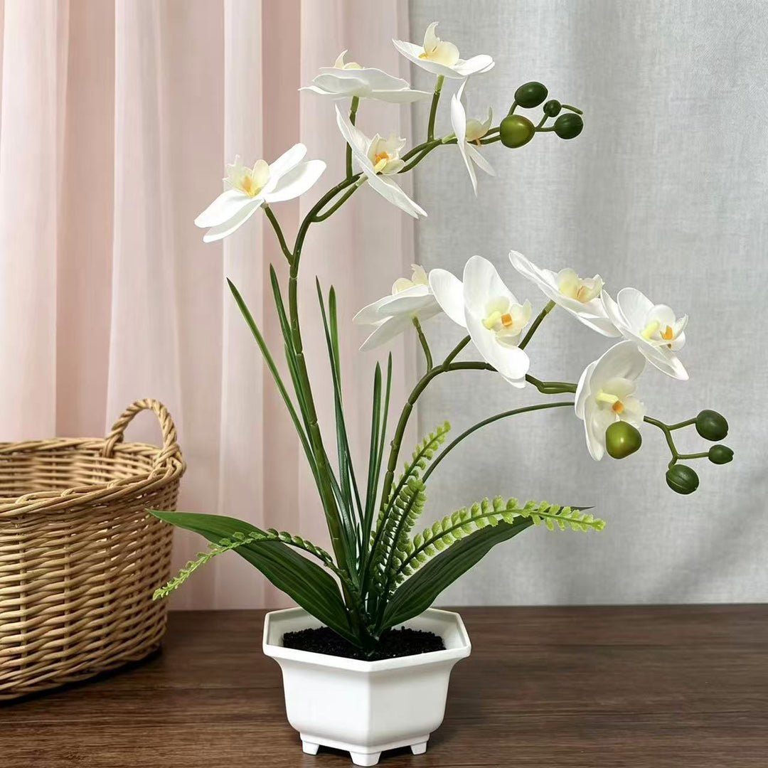 Künstlerische dekorative künstliche Orchidee für Wohnkultur und Ausstellung