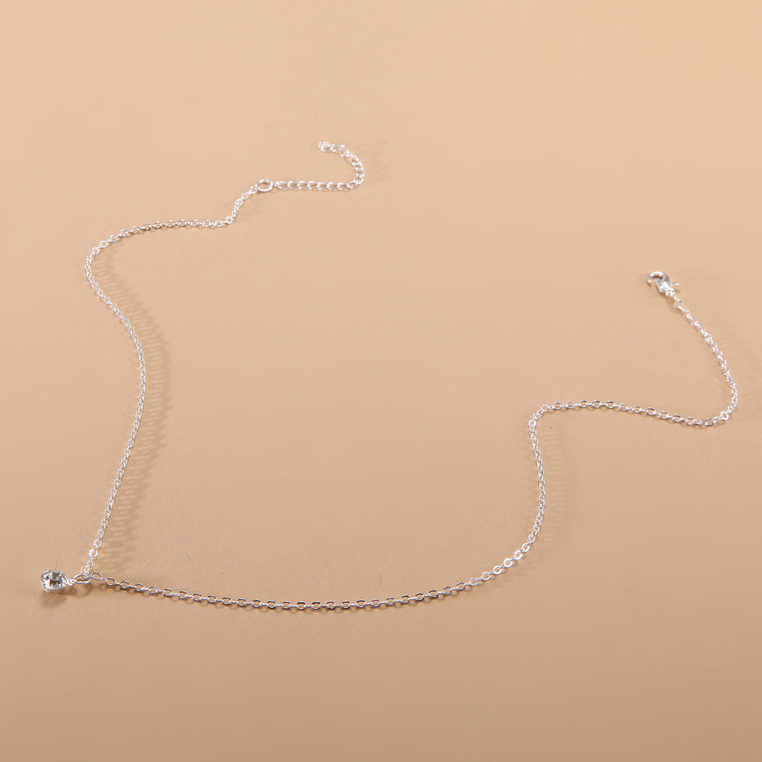 Minimalistische Verstellbare Ketten Halskette Karnz