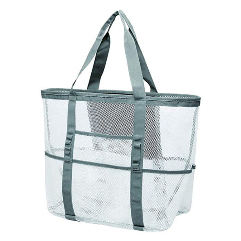 Geräumige Netz-Strandtasche Karnz