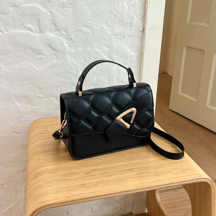 Gepolsterte Strukturierte Handtasche