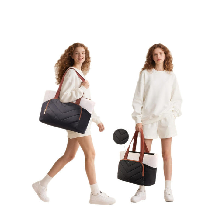 Multifunktionale Tragtasche mit Gepolstertem Innenraum und Vielen Fächern Karnz