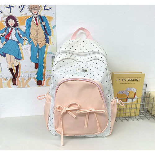 Stylische Punkte Schul-Rucksack