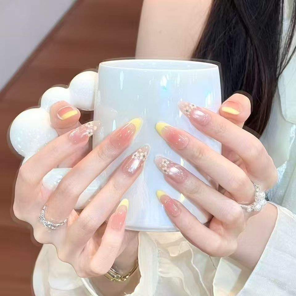 Elegante dekorative Acryl-Nagelverlängerungen