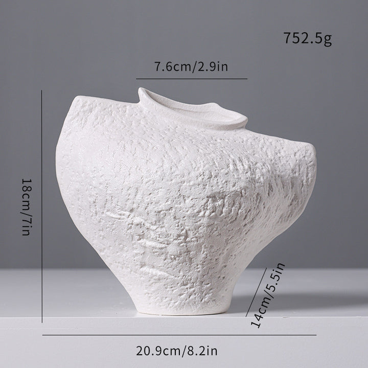 Abstrakte dekorative Keramikvase Karnz