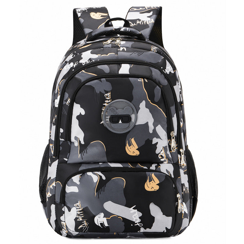 Trendige stilvolle Grafik Rucksack Karnz