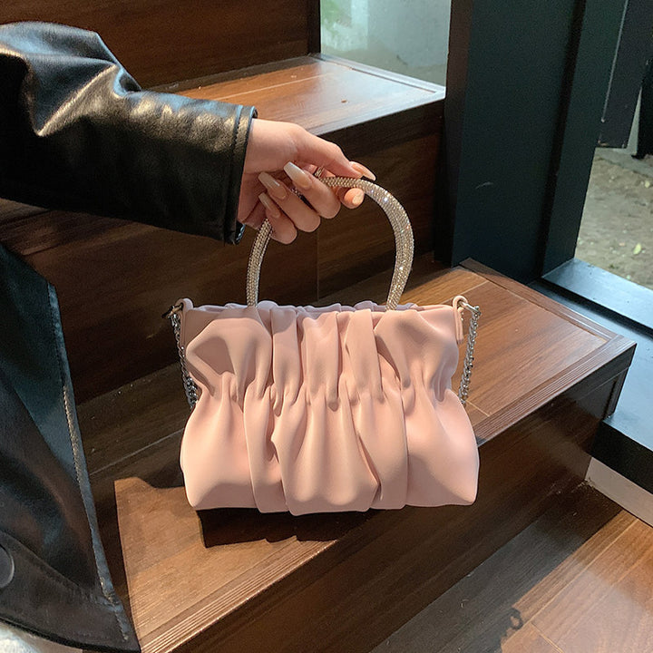 Elegante geraffte Handtasche