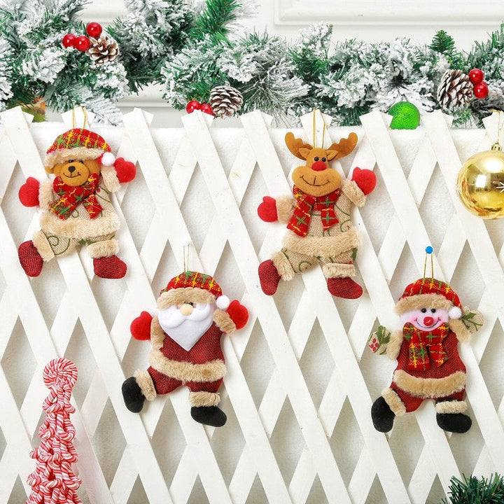 Dekorative Weihnachtsmann Anhänger Karnz