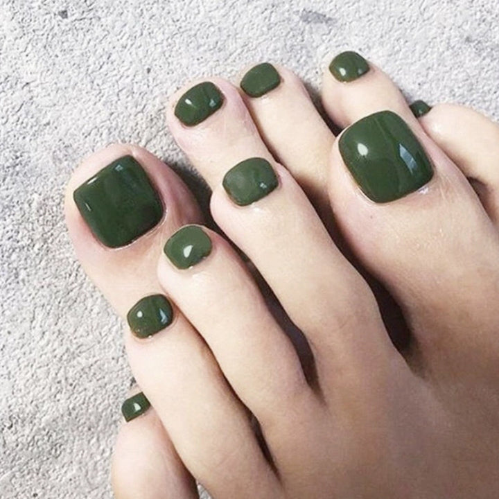Premium Glossy Press-On Toenails Karnz