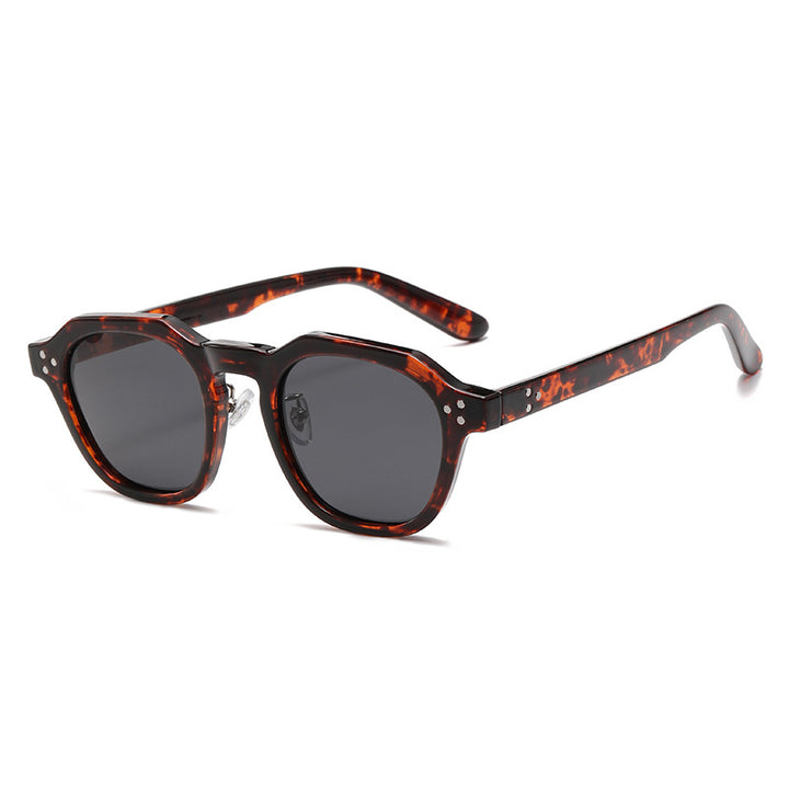 Stylische Hexagon Sonnenbrille