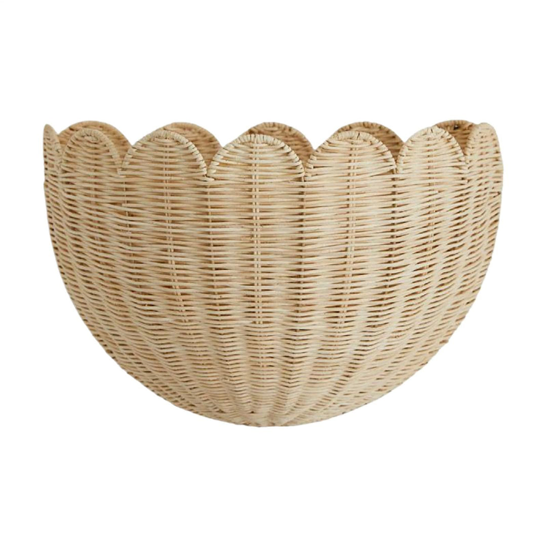 Handgefertigter Korb Im Muschel-Design Karnz