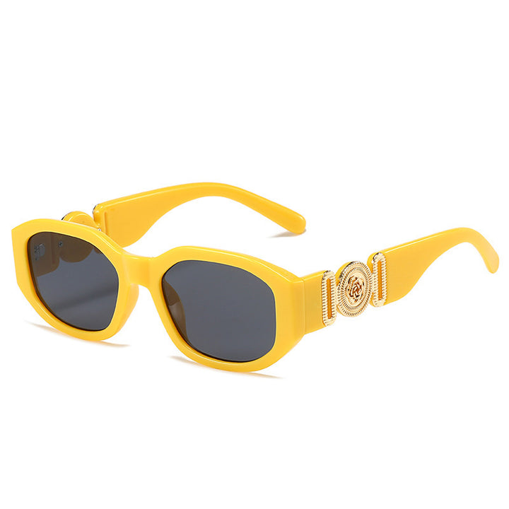 Statement Übergröße Geometrische Sonnenbrille Karnz