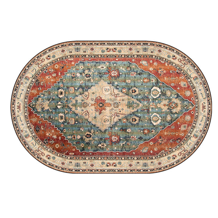 Eleganter vom Vintage inspirierter Teppich