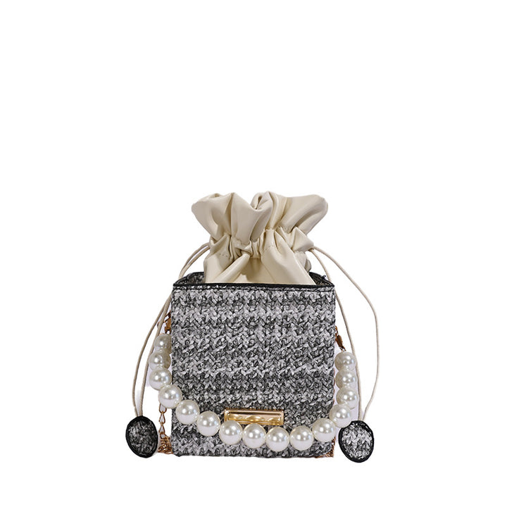 WoStylish Texturiert Mini Handtasche Karnz