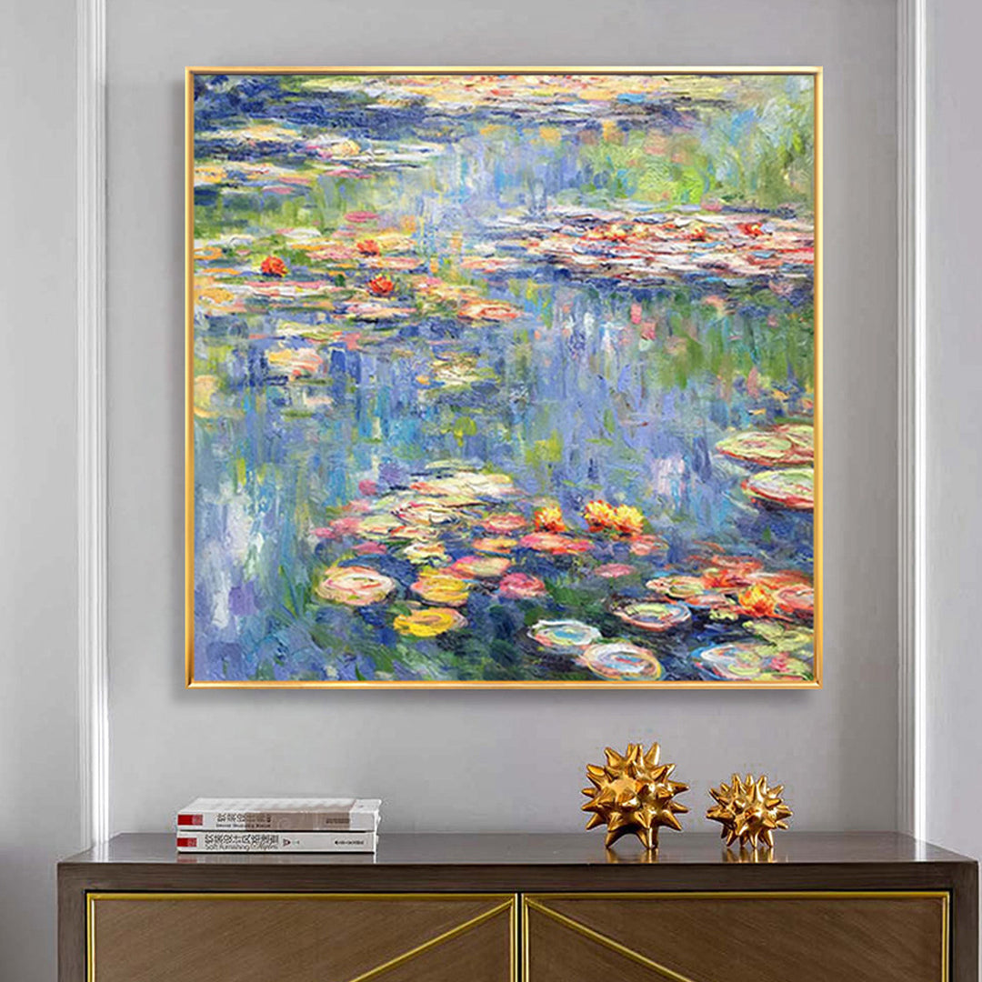 Floraler Impressionistischer Leinwanddruck