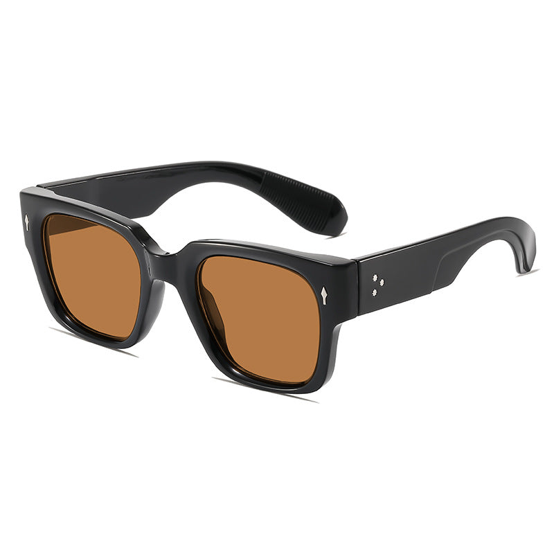 Bold Chunky Vintage Square Sonnenbrille Karnz