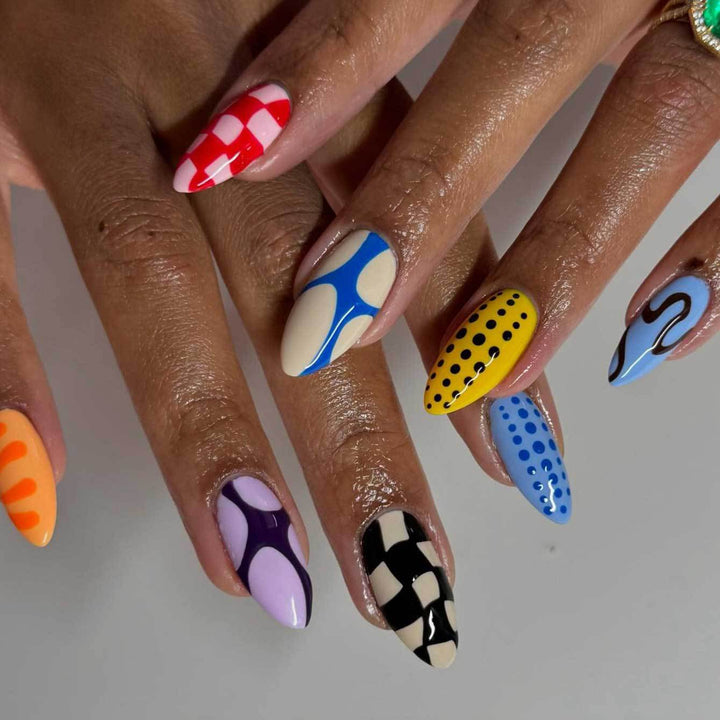 Kreatives Geometrisches Nagelkunstset