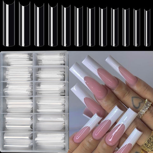 Klare Acryl-Nagelspitzen Karnz