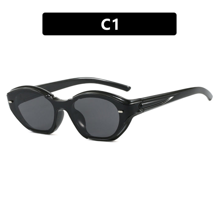 Damen modische Sonnenbrille mit zeitgemäßem Design und schützendem UV-Filter Karnz