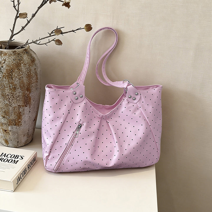 Stilvolle gepunktete Sling Bag