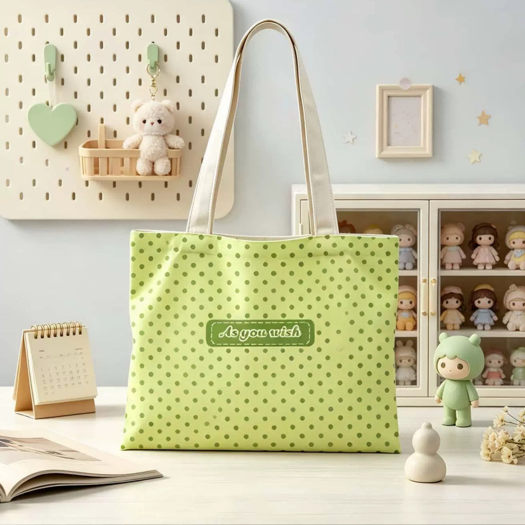 Canvas Tote Bag mit lustigem Grafikdesign