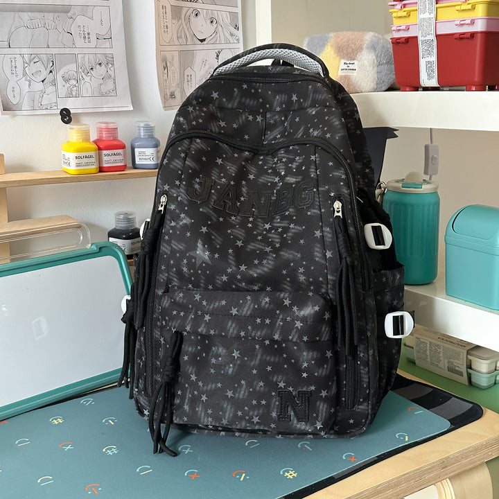 Stylischer Rucksack mit Sternmuster Karnz