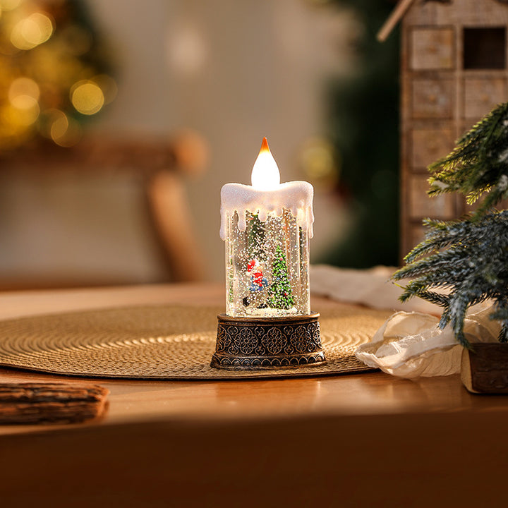 Dekorative LED Weihnachtslaterne Karnz