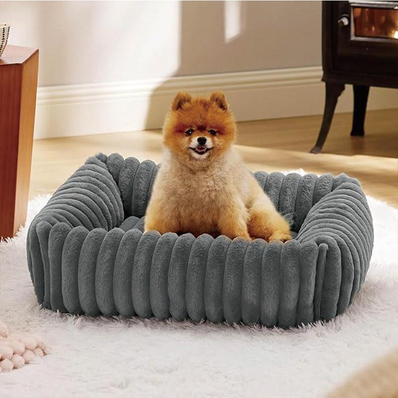 Gemütliches Plüsch-Hundebett