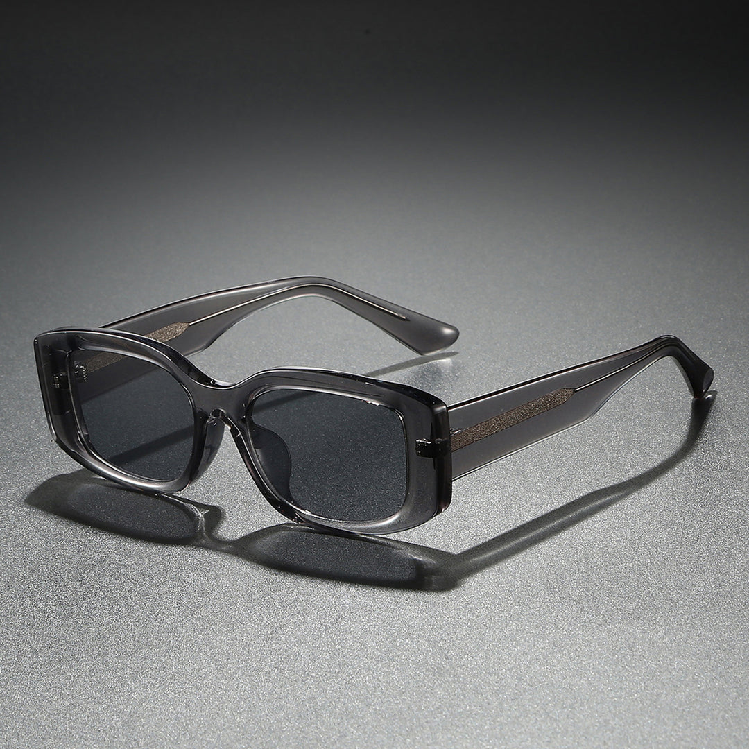 Damen modische Sonnenbrille im stylischen, eckigen Rahmen Karnz