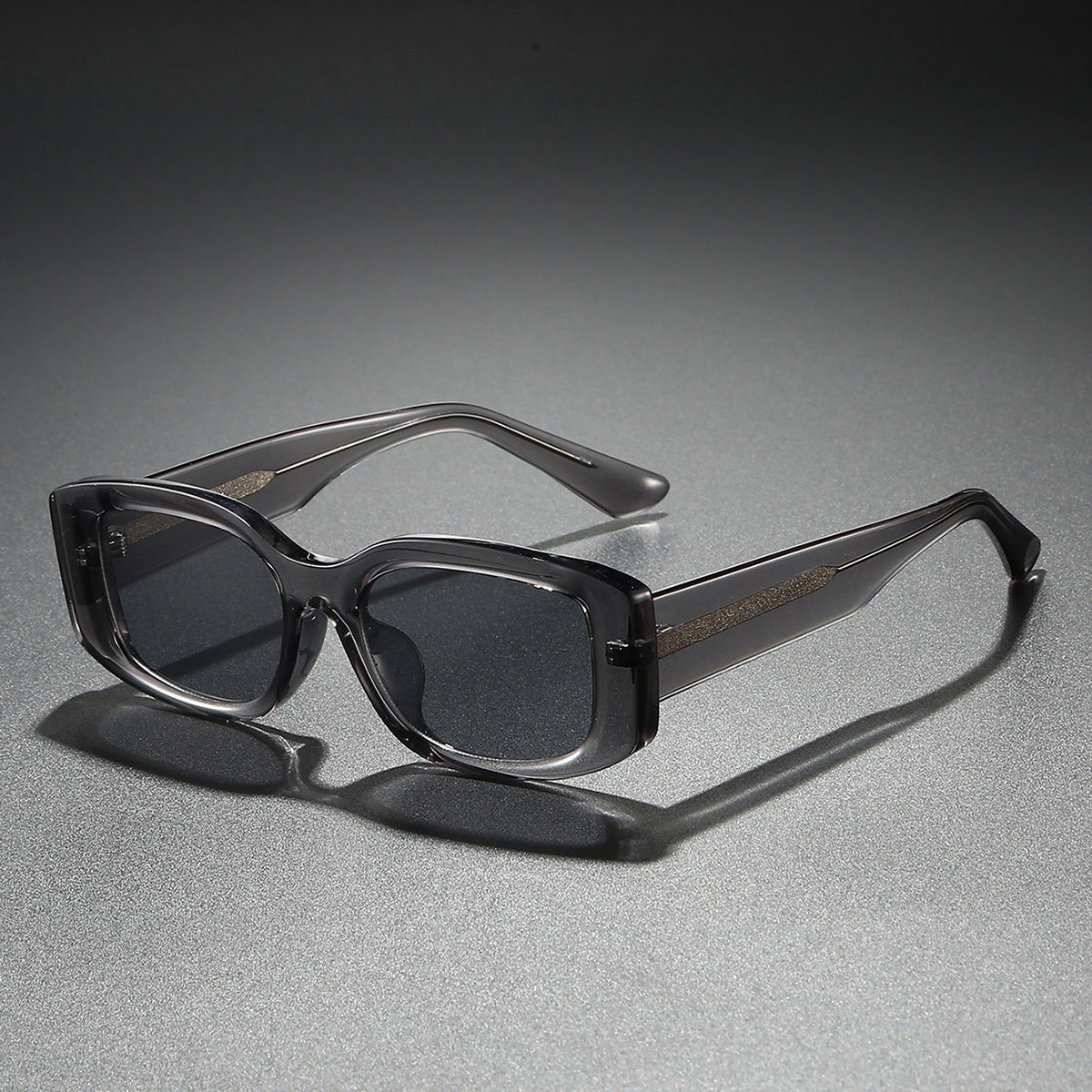 Damen modische Sonnenbrille im stylischen, eckigen Rahmen Karnz