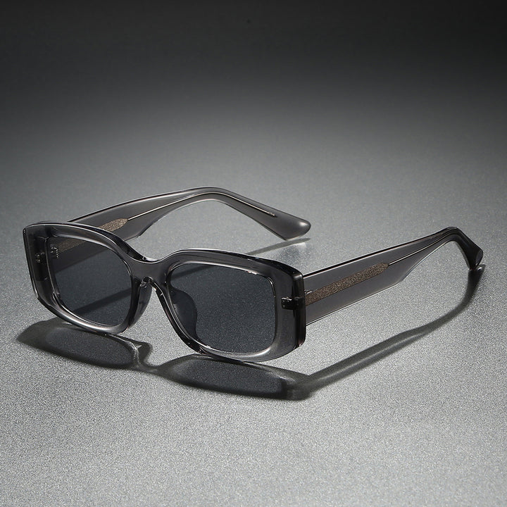 Damen modische Sonnenbrille im stylischen, eckigen Rahmen Karnz
