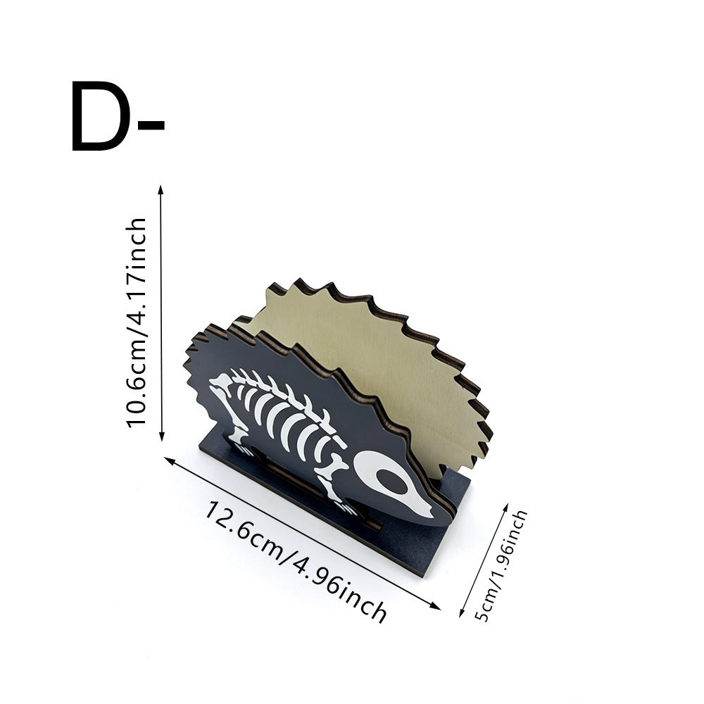 Kreativer Kartenhalter in Fledermausform Karnz