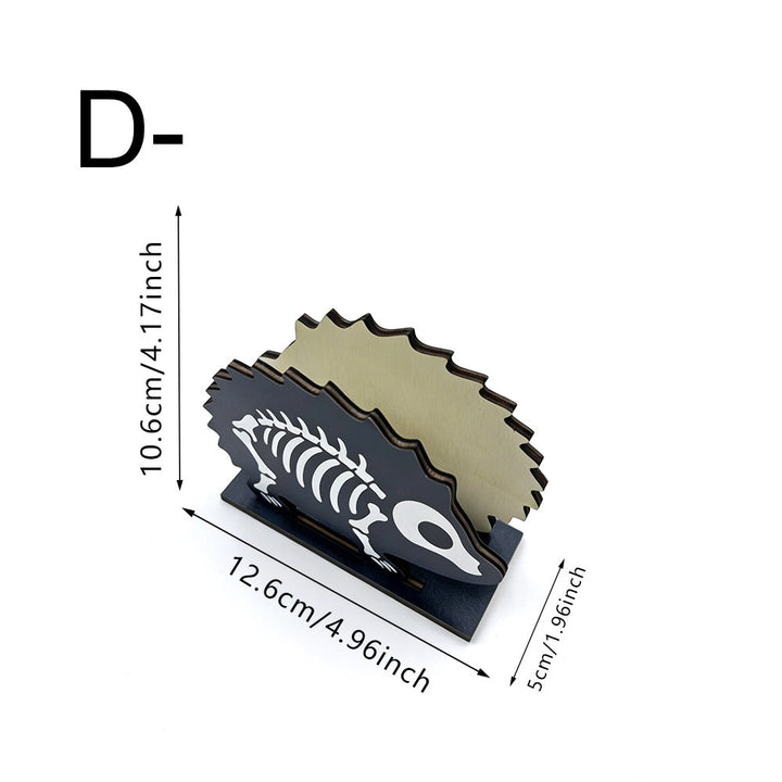Kreativer Kartenhalter in Fledermausform Karnz
